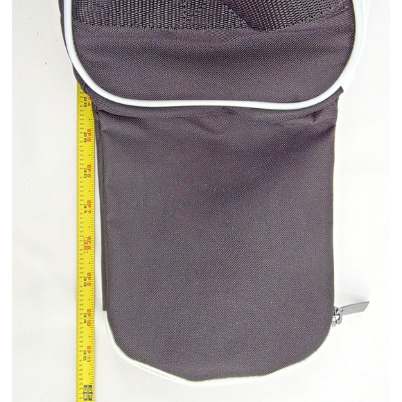 Easton Baseball Softball Bat Bag 35in Black White Dual Carry Straps Dugout Hook - Picture 6 of 9